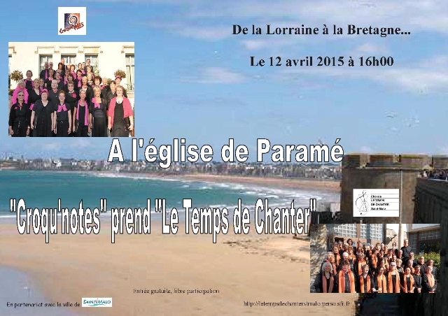 Affiche concert Croq'notes