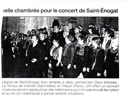 Concert St Enogat