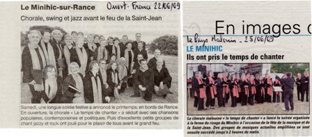Presse fte musique 2009